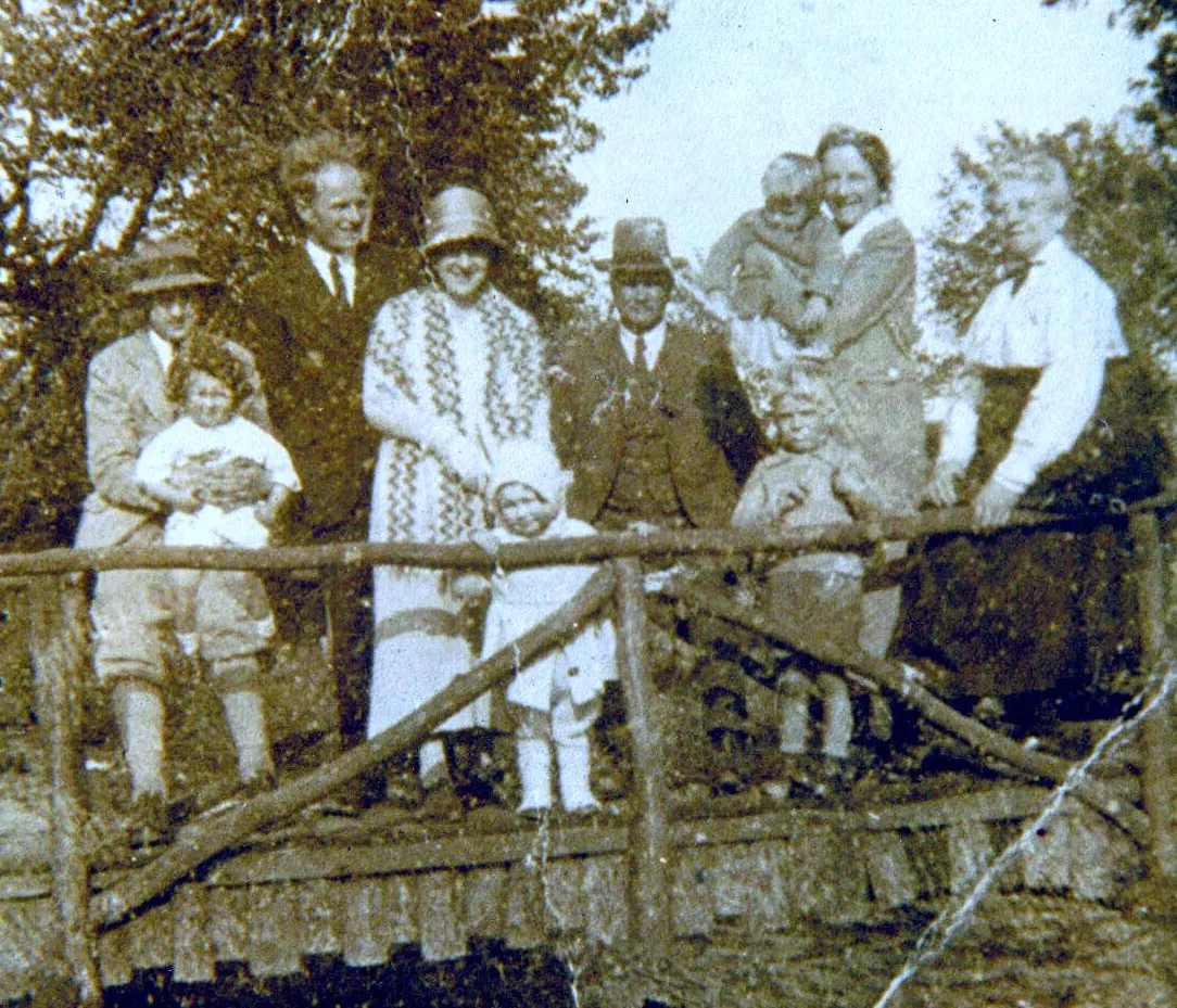 Scanned family document