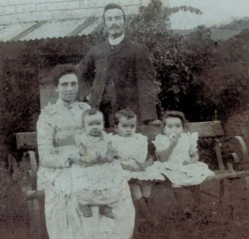 Scanned family document