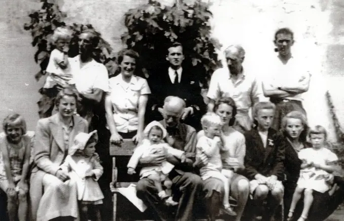 Scanned family document
