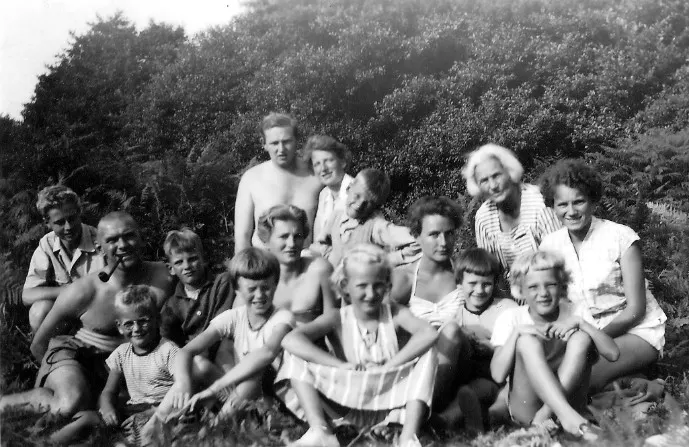 Scanned family document